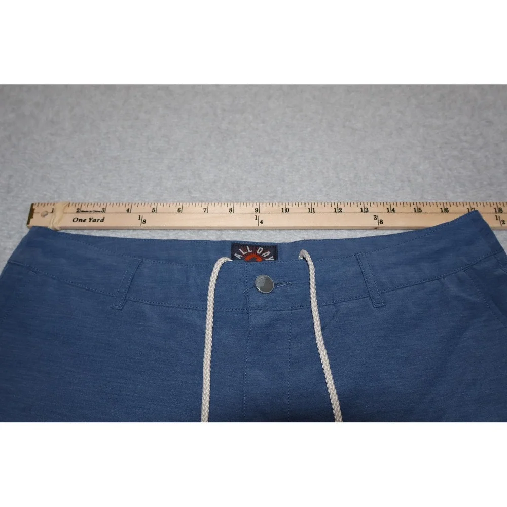Faherty All Day Shorts Mens 34 Hybrid Board Shorts Drawstring Stretch 7